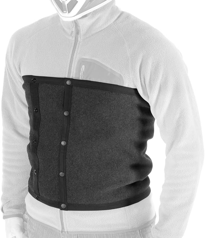 画像: [DOPPELGANGER] 腹巻 もちはだ ライダース腹巻きロング DMA644L-BK ブラック Long amzn.to