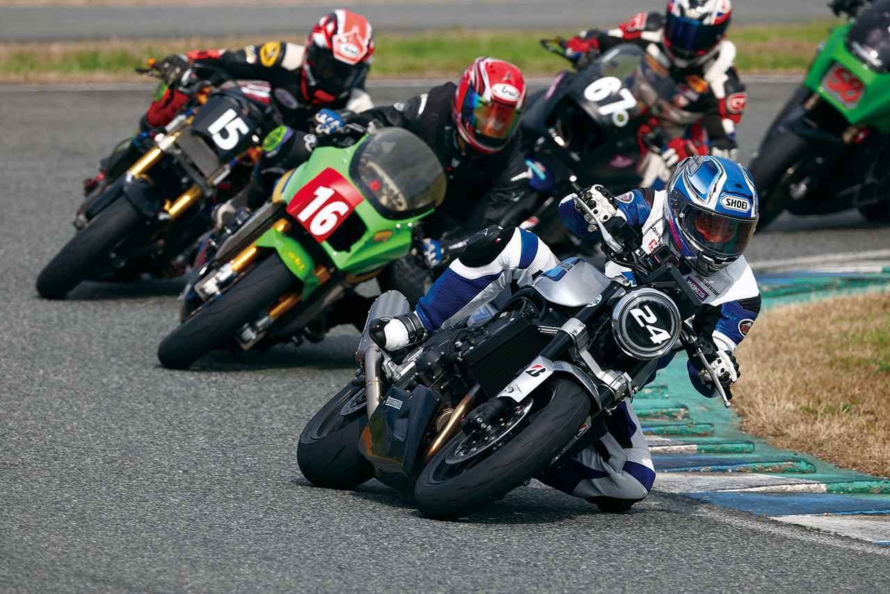 画像3: 【レビュー】ホンダ「CB1000F"改"」インプレ｜CB1000Fのスポーツポテンシャルを“鉄馬”レースで存分に試す！