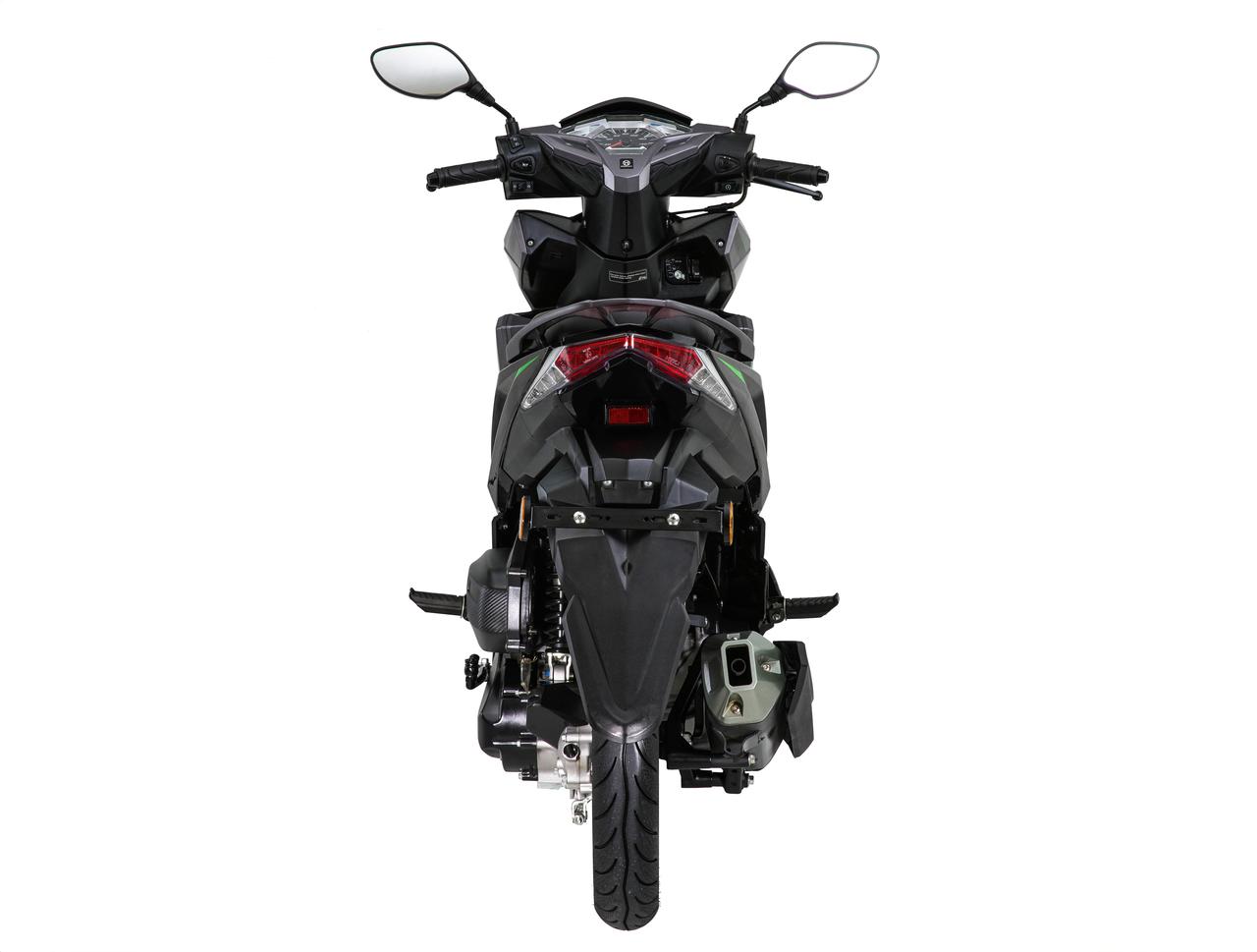 画像3: 【え? カワサキのスクーター!?】毎日任務遂行中! カワサキ「BRUSKY 125」はお手頃スポーツスクーター【世界でがんばる!! 日本メーカーの珍車大図鑑 Vol.20】