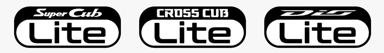 画像: ▲車体には一目で新基準原付モデルとわかるよう、Liteの文字が入ったエンブレムを備える。