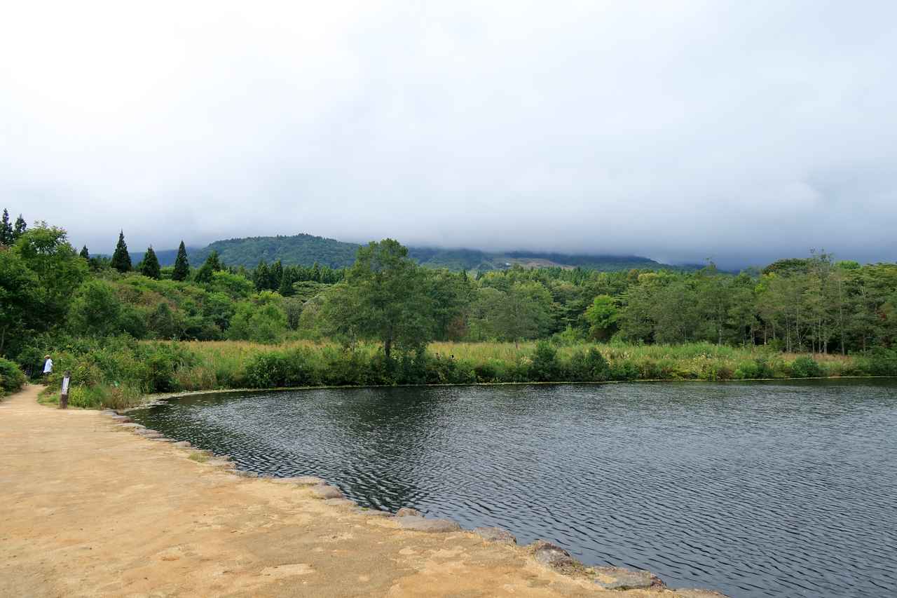 画像2: ▲いもり池。