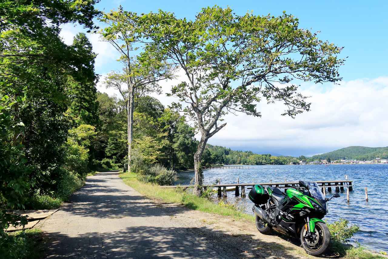 画像1: ▲野尻湖。