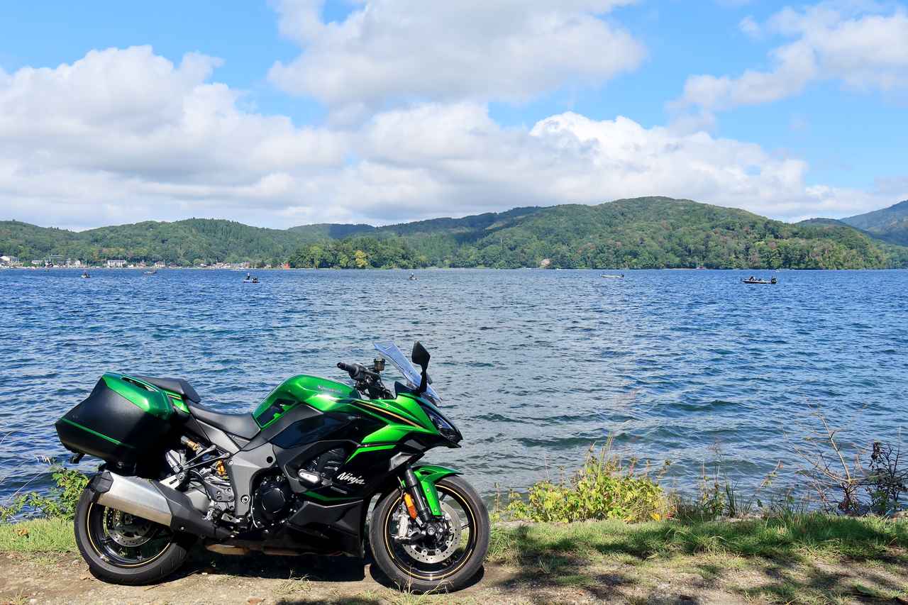 画像3: ▲野尻湖。