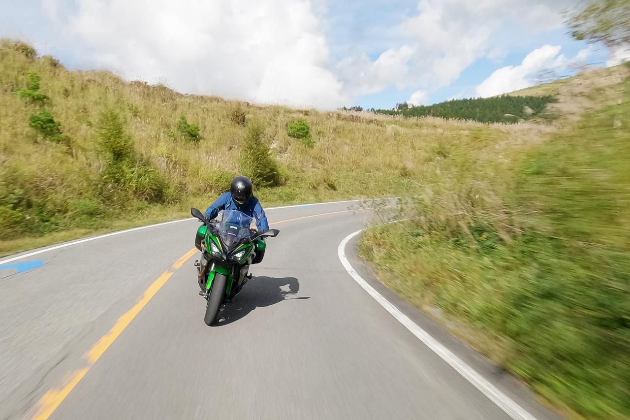 画像4: カワサキ「Ninja 1100SX SE」ではるばる日本海へ！ 最新スポーツツアラーなら、これまでの「無茶」が「普通」になる!?【ツーリングレポート】