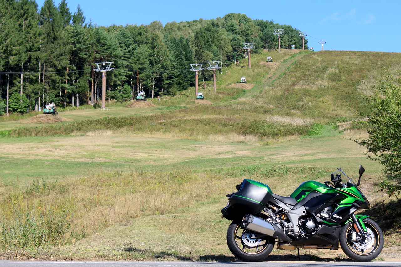 画像: ▲菅平高原のスキー場。