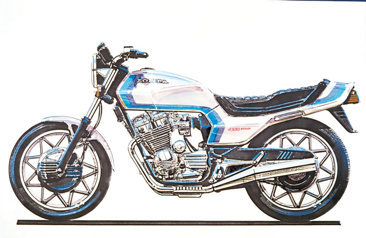 画像6: ホンダ「ドリームCB400FOUR」から「CBX400F」へと続く、デザインの進化を辿る【空冷4発ヨンヒャク回顧録】