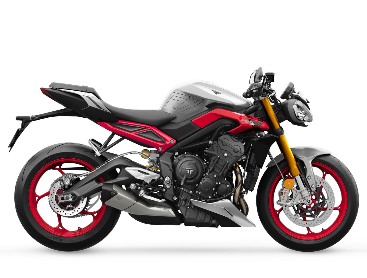 画像 : 2番目の画像 - 【写真37枚】トライアンフ「Street Triple 765 RX」「Moto2™ Edition」 - webオートバイ
