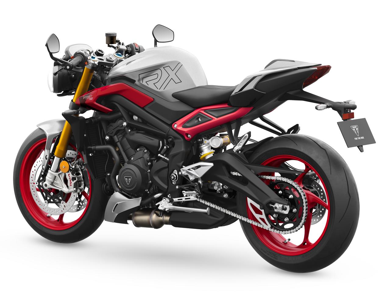 画像 : 5番目の画像 - 【写真37枚】トライアンフ「Street Triple 765 RX」「Moto2™ Edition」 - webオートバイ