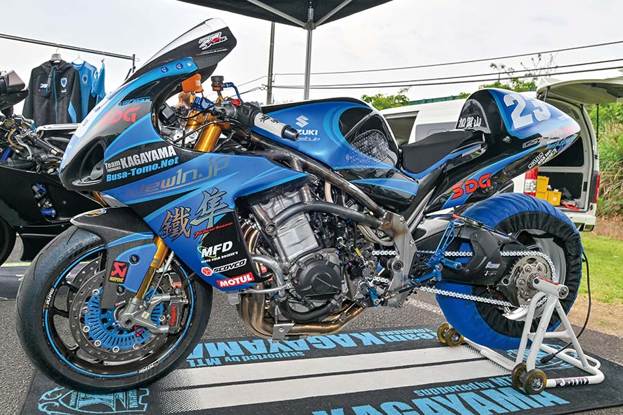 画像: ほぼTOT仕様でドラッグストリップに登場