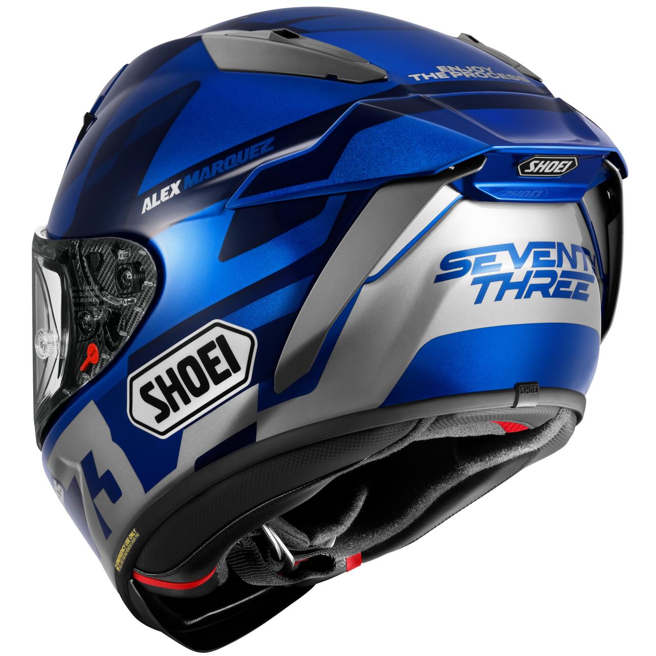 画像 : 2番目の画像 - 【写真4枚】SHOEI「X-Fifteen MARQUEZ MOTEGI5」「X-Fifteen A.MARQUEZ73 V3」 - webオートバイ