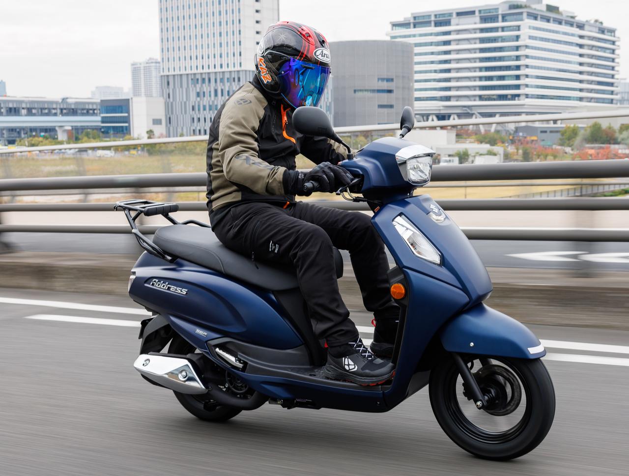 画像2: スズキ「アドレス125」インプレ（横田和彦）