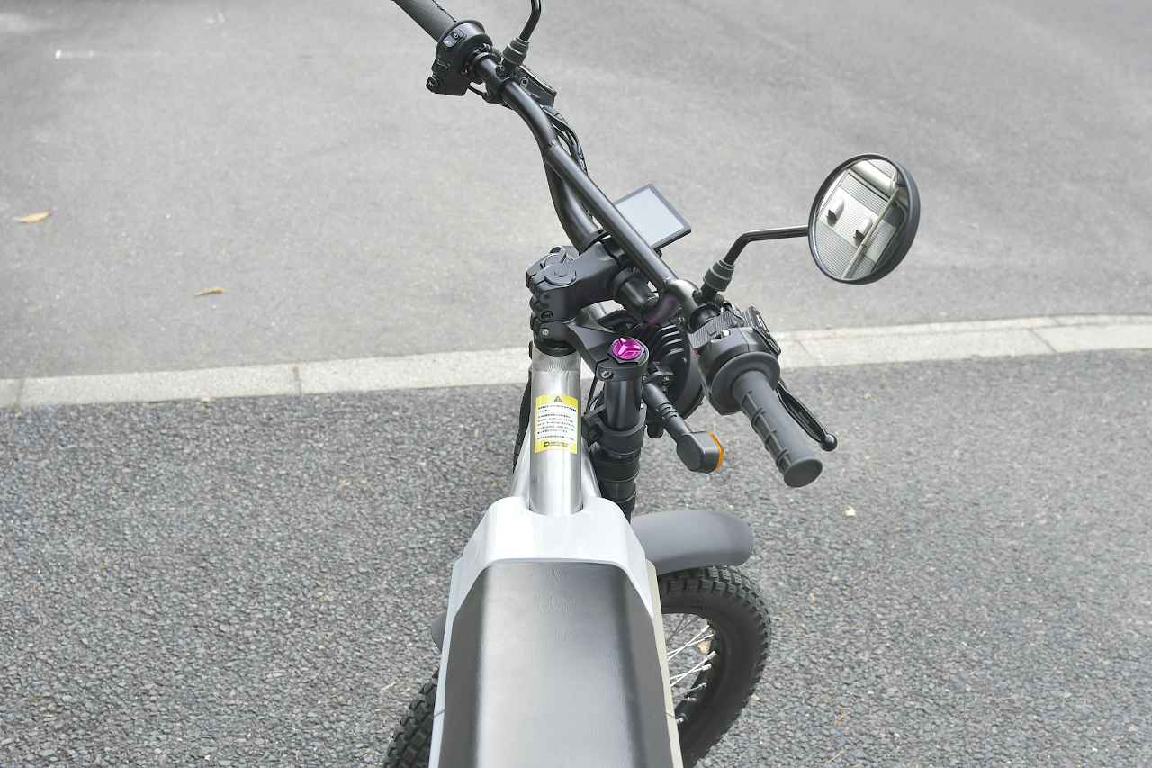 画像4: 【第1回】EV原付の可能性を広げるGE-N3に乗ってきた。まずは車体を詳しく見ていくよ。【最新電動バイク解説】