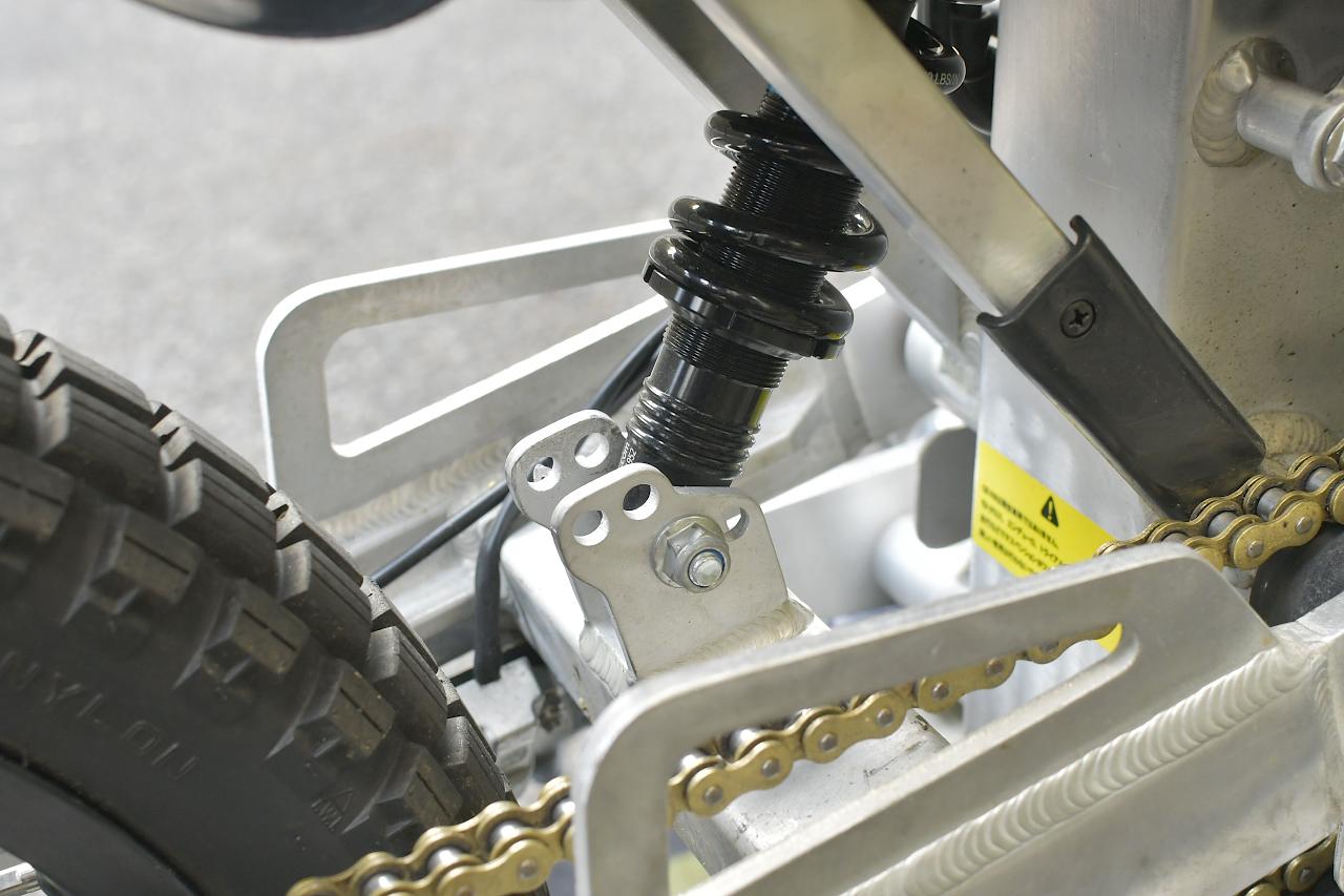 画像: 足まわりの調整自由度が凄い