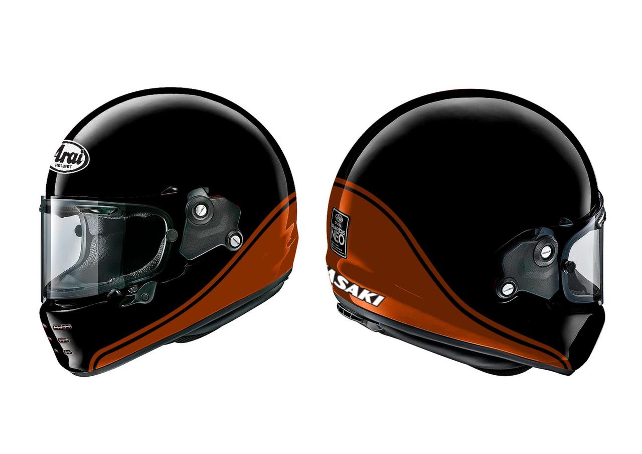 画像 : 2番目の画像 - 【写真2枚】カワサキ×Arai RAPIDE NEO Z900RS SEモデル - webオートバイ