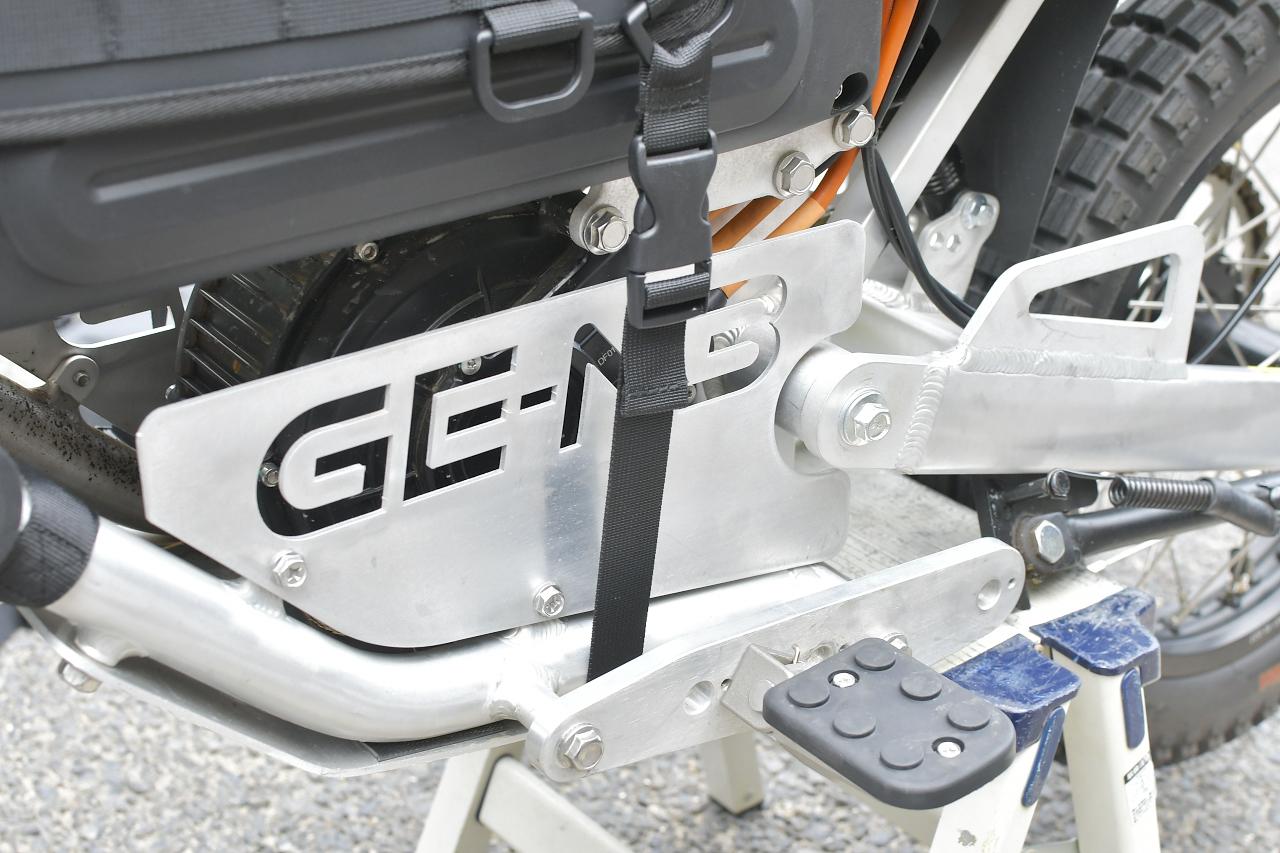 画像2: 電動を活かしてフレームに振り分けバッグ（モジュールモトパック）をつけてみる