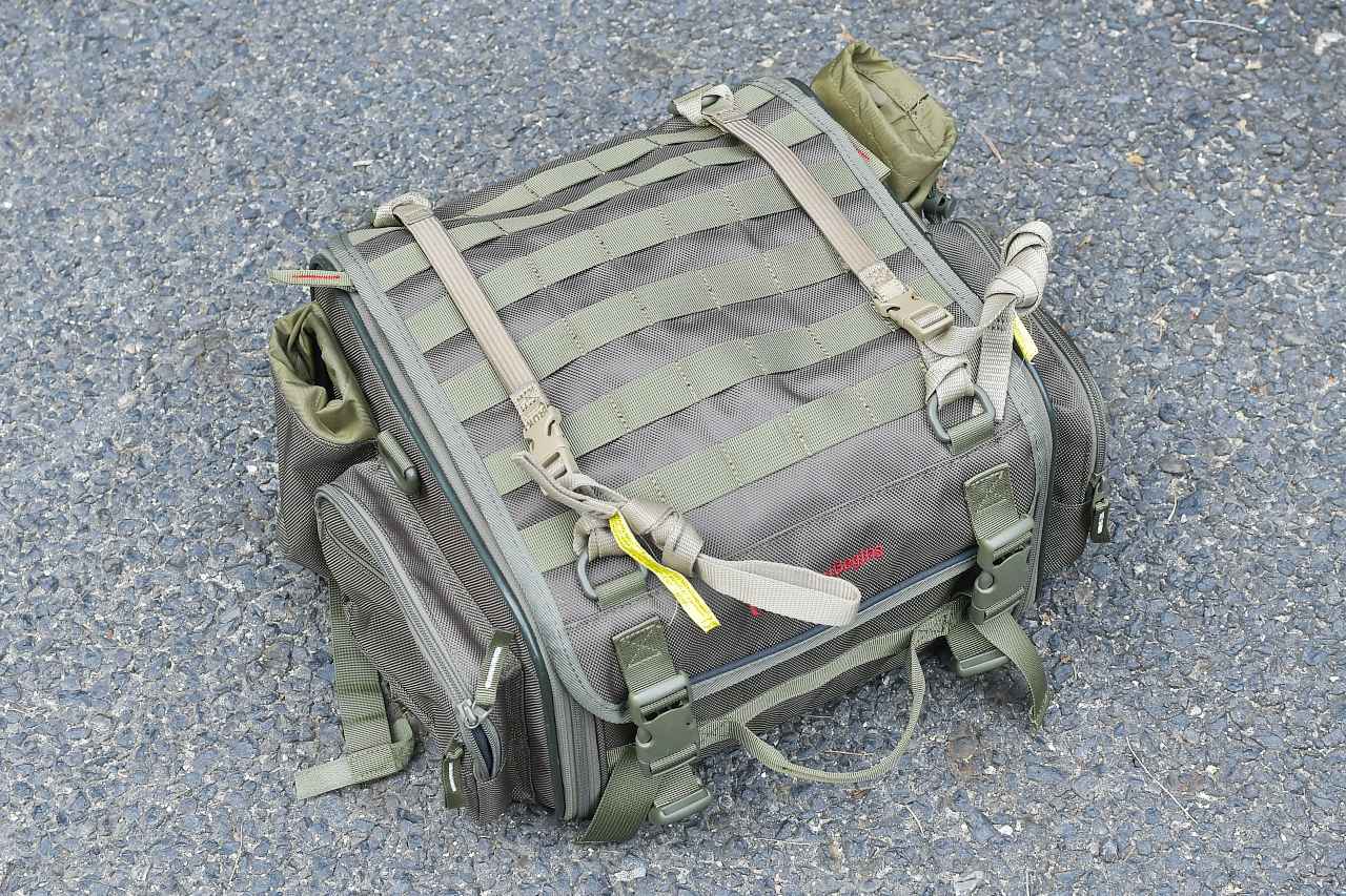 画像1: シートバッグをつけてみる