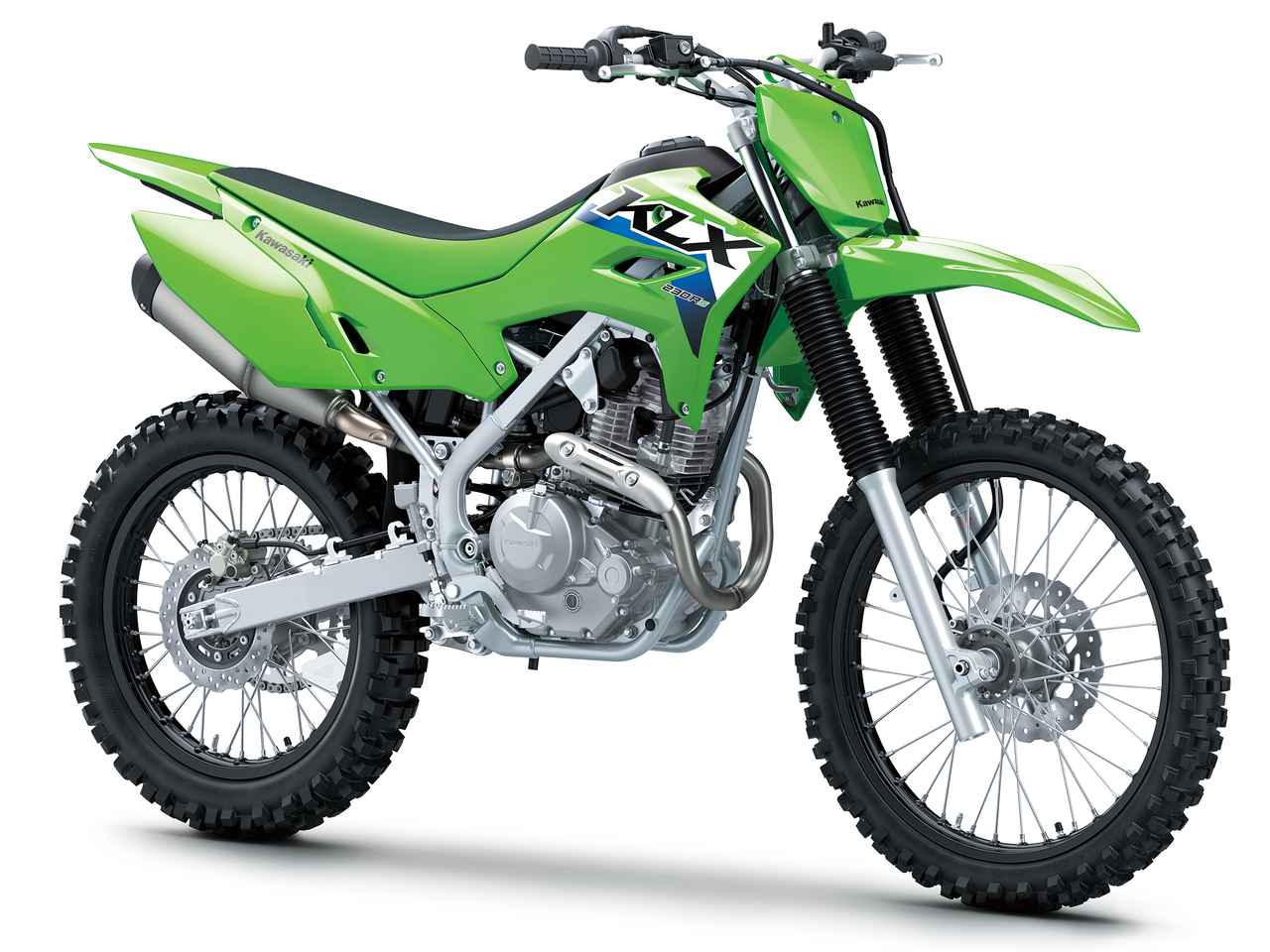 画像: Kawasaki KLX230R S 2026年モデル・クローズドコース専用モデル 総排気量:232cc エンジン形式:空冷4ストロークSOHC2バルブ単気筒 シート高:875mm 車両重量:119kg 発売日:2025年9月25日(木) 税込価格:54万4500円