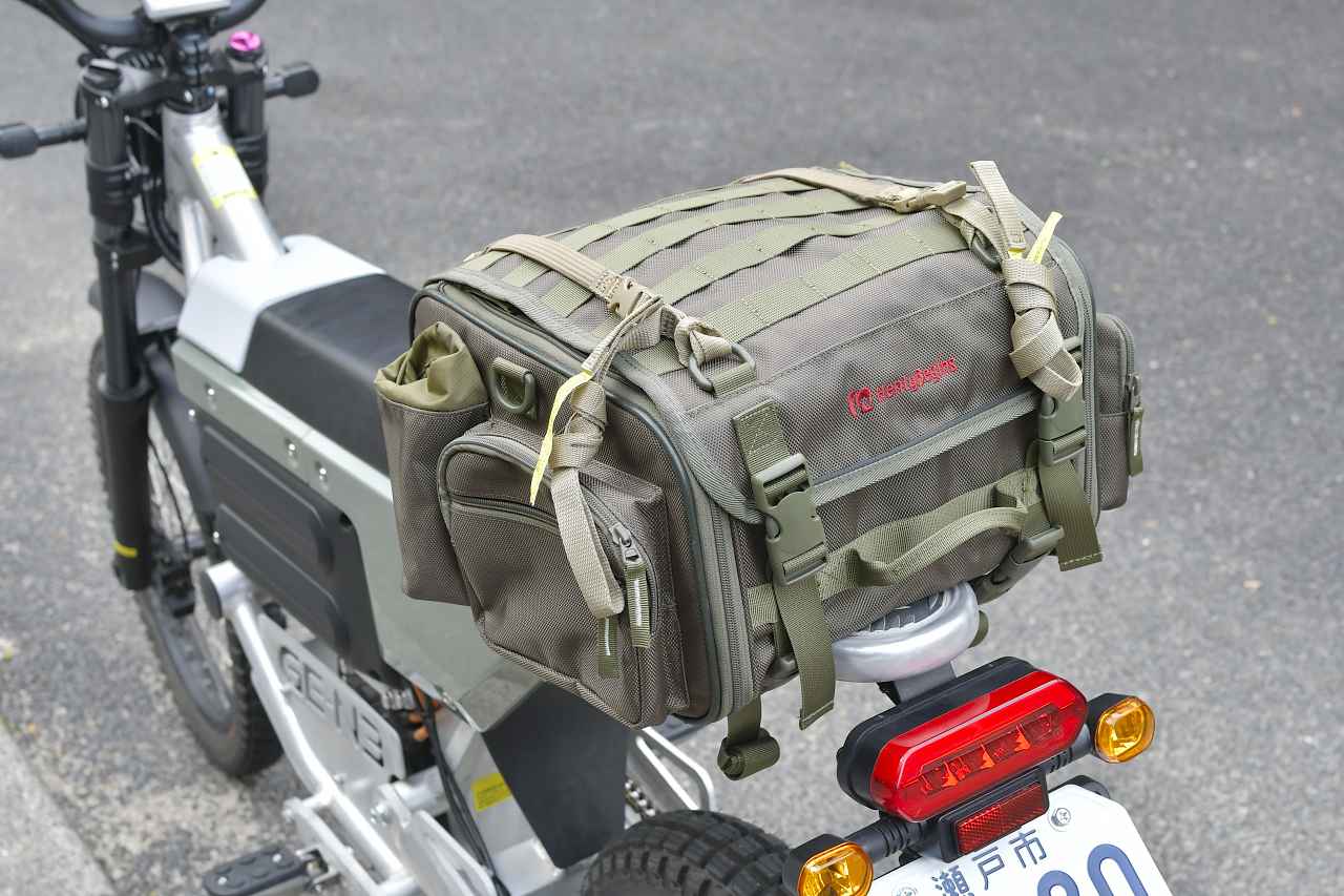 画像5: シートバッグをつけてみる