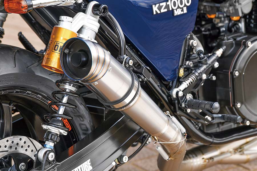 画像 : 9番目の画像 - 【写真12枚】ACサンクチュアリー Z1000Mk.II（カワサキ Z1000Mk.II） - webオートバイ