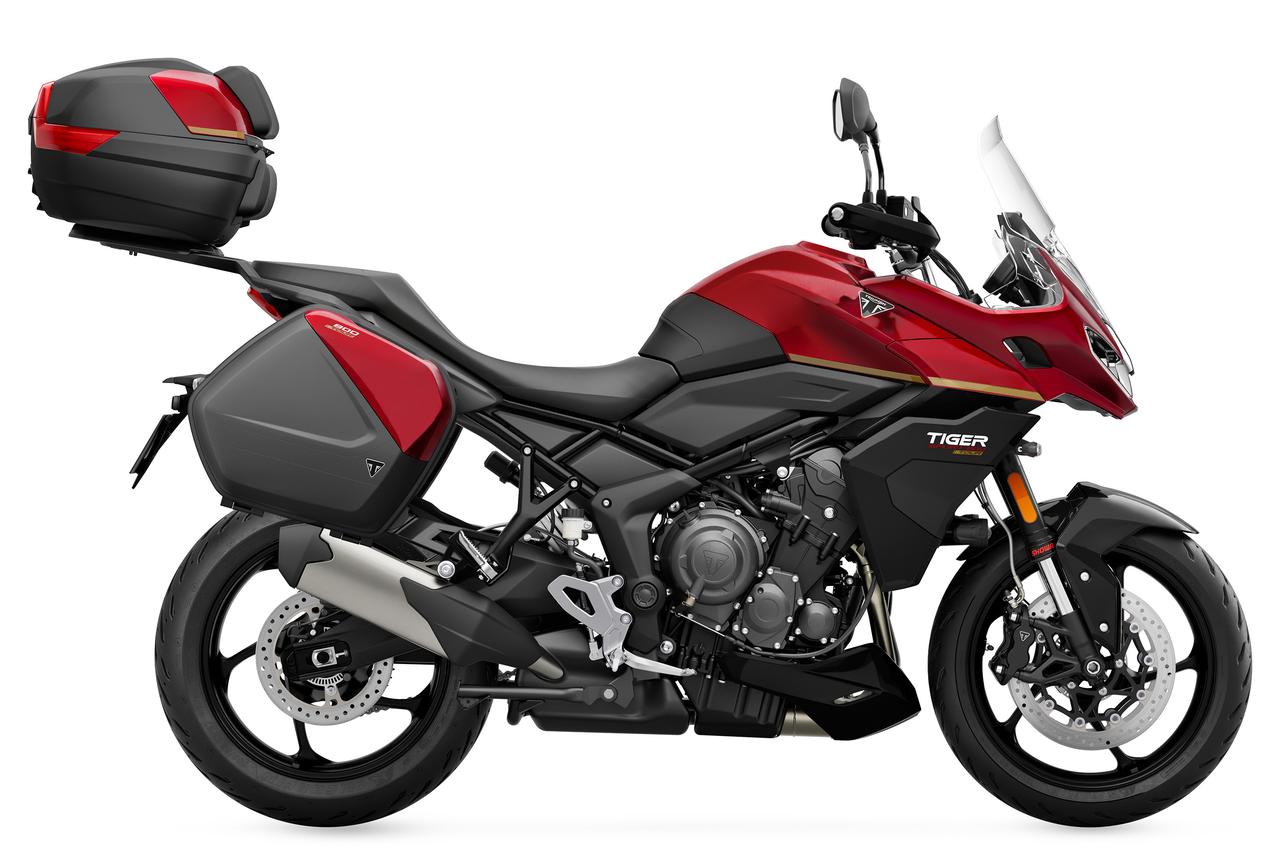 画像4: トライアンフ「タイガースポーツ800ツアー」新登場！ パニアケース＆トップボックス標準装備で旅性能を極めたスポーツツアラー