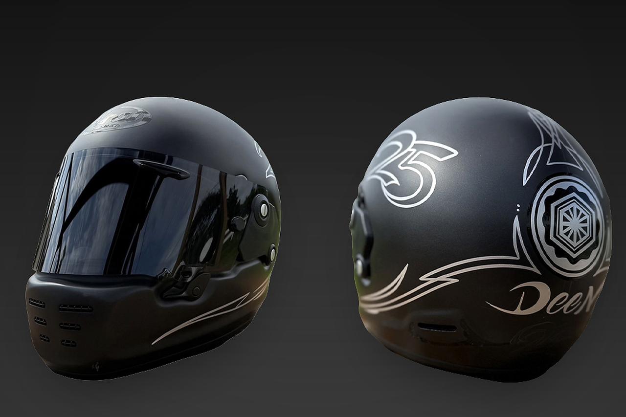 画像: DEEN×Arai HELMET×VEATON RAPIDE-NEO DEEN 25th Anniversary Edition 数量限定モデル カラー:マットブラック サイズ:S、M、L、XL 発売日:2025年12月1日 販売数:世界で25個限定 販売店舗(台湾限定):NAPS新北店、ファクトリーギア台湾、台湾アライヘルメット代理店限定店舗