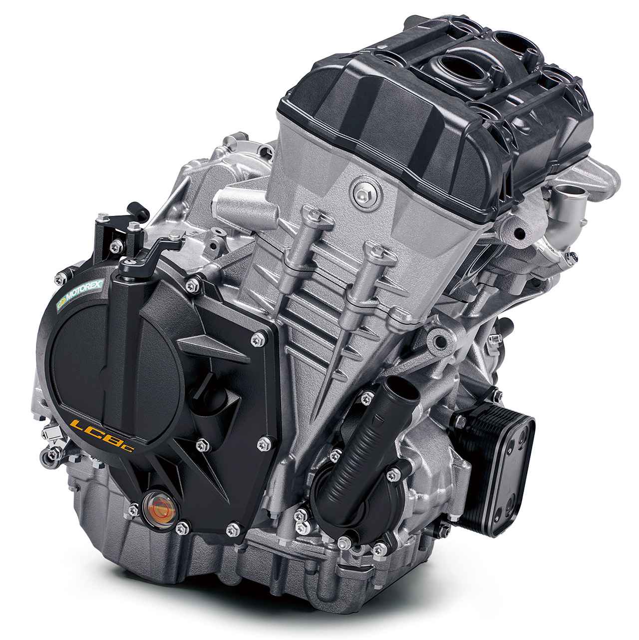 画像: ▲990DUKEにも搭載される947ccの並列ツインエンジン。通称LC8cはユーロ5＋規制に適合。マッピングを変更することで130PSを発揮。