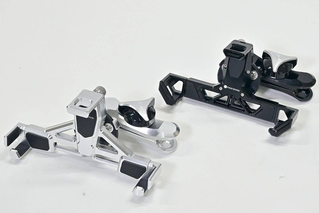 画像: SYGN HOUSE MOUNT SYSTEM Second 01 ETHEREAL LINE/02 VALIANT EDGE 税込価格:1万5950円 カラー:CALM SILVER、THRILLED BLACK 販売元: サインハウス ※取り付けには別売のベースパーツが必要 ※写真左が01、右が02