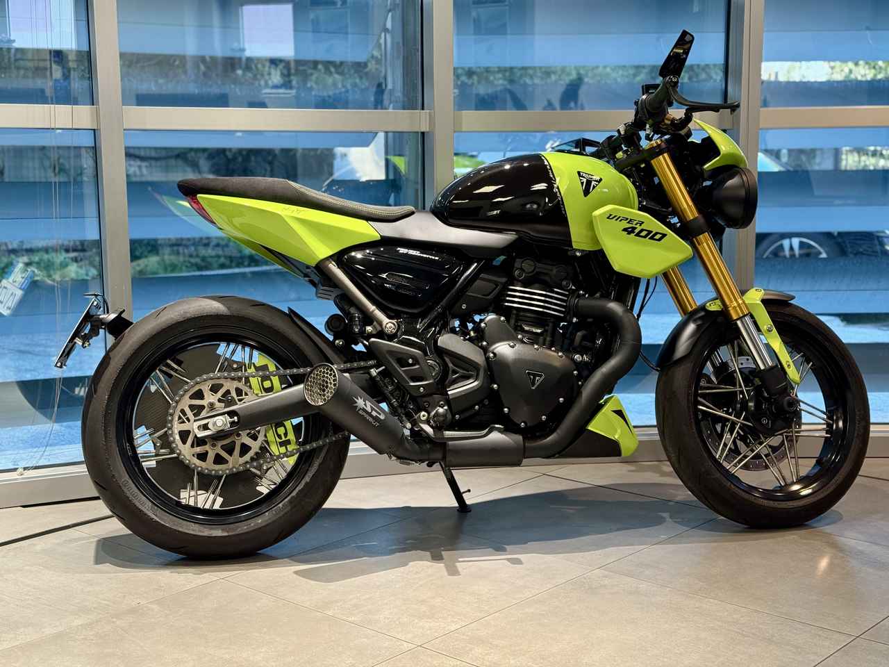 画像 : 4番目の画像 - 【写真13枚】トライアンフ「VIPER400」 - webオートバイ