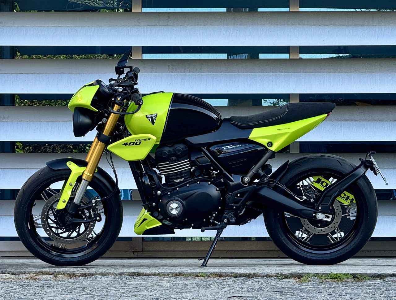 画像2: 【世界唯一！】トライアンフがコレクターズショーバイク「VIPER400」をオークション販売！12月19日まで開催中！