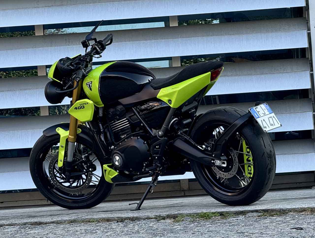 画像1: 【世界唯一！】トライアンフがコレクターズショーバイク「VIPER400」をオークション販売！12月19日まで開催中！