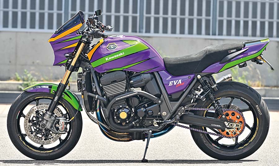 画像 : 2番目の画像 - 【写真12枚】しゃぼん玉 ZRX1200DAEG（カワサキ ZRX1200DAEG） - webオートバイ