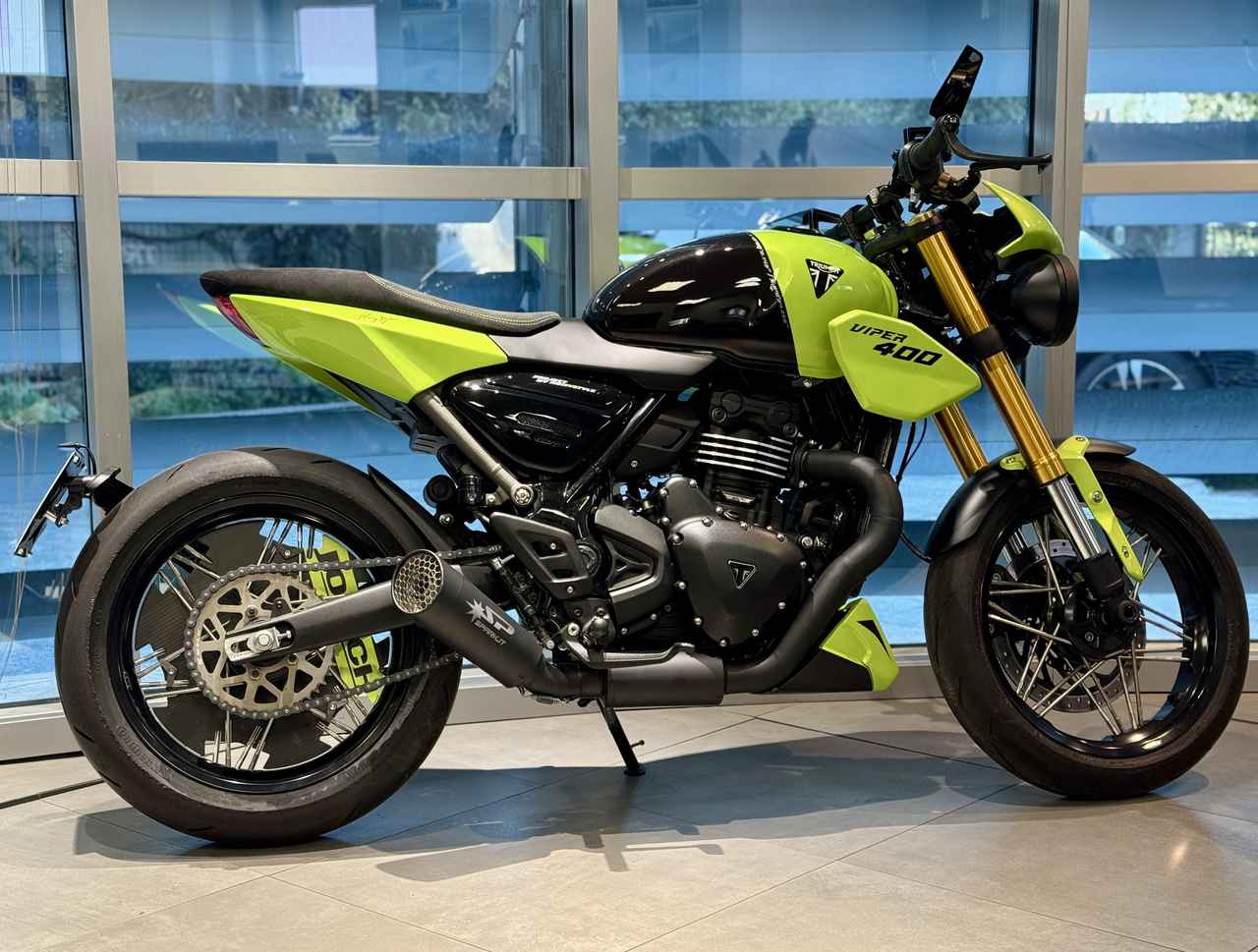 画像 : 3番目の画像 - 【写真13枚】トライアンフ「VIPER400」 - webオートバイ