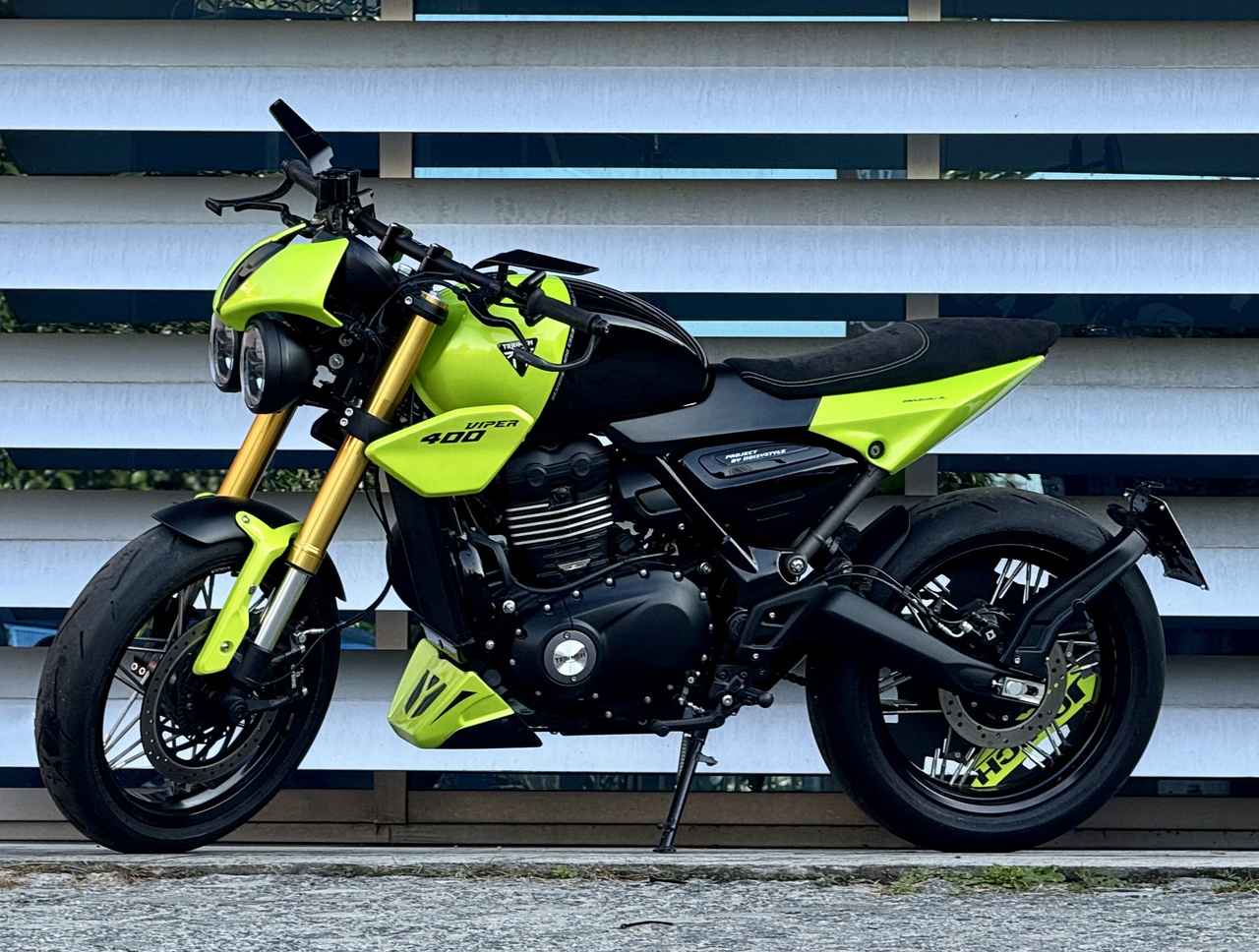 画像 : 1番目の画像 - 【写真13枚】トライアンフ「VIPER400」 - webオートバイ