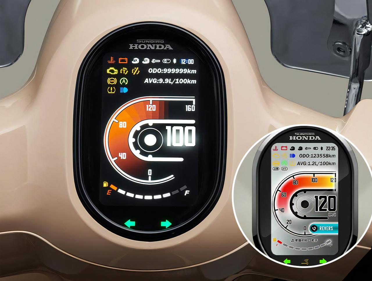 画像3: 【レトロスタイルで青春を彩る“大LA”】ホンダ「NS150LA」は先進機能満載のおしゃれスクーター!【世界でがんばる!! 日本メーカーの珍車大図鑑 Vol.23】