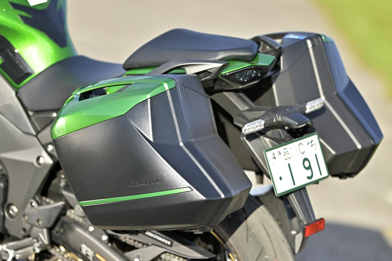 画像2: 専用パニアケースでスマートな積載を実現