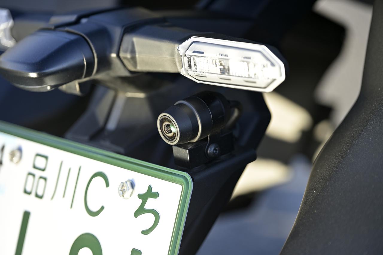 画像: ▲後方を録画するカメラ。