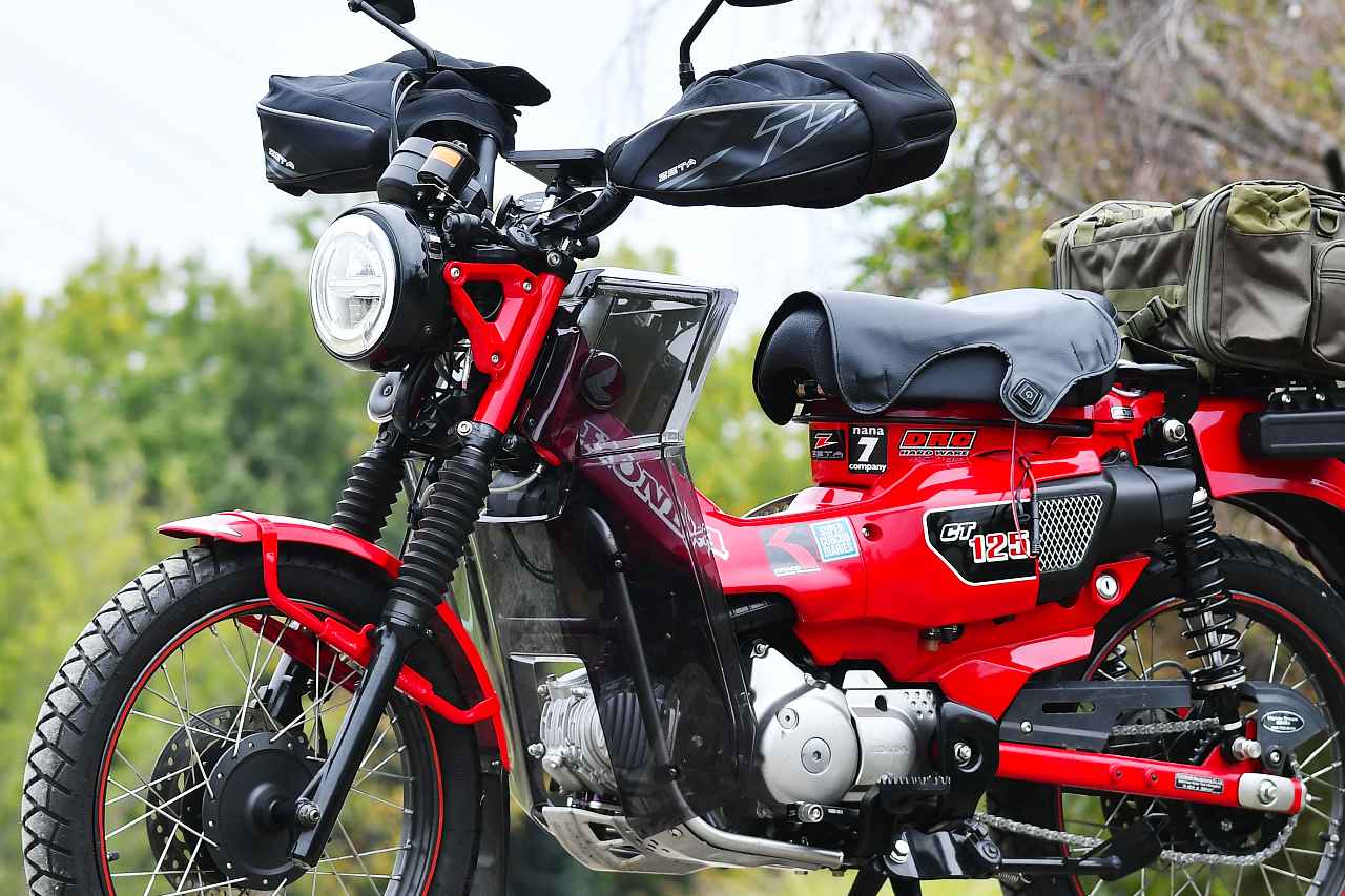 画像: 防風装備や電熱装備で寒さに負けないハンターカブにするぞ - webオートバイ