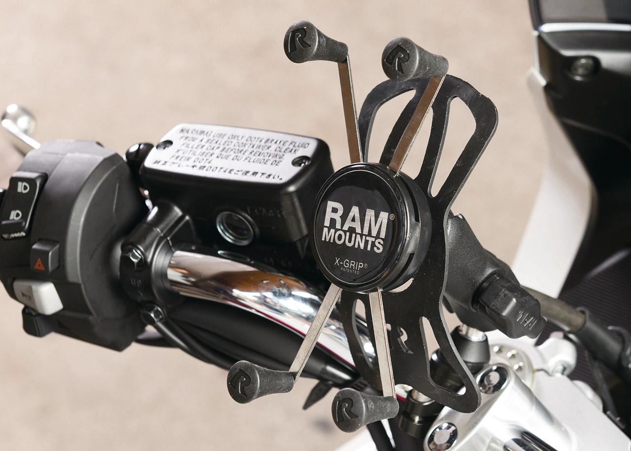 画像: 【使用レビュー】プロト「ラム マウント」 - webオートバイ