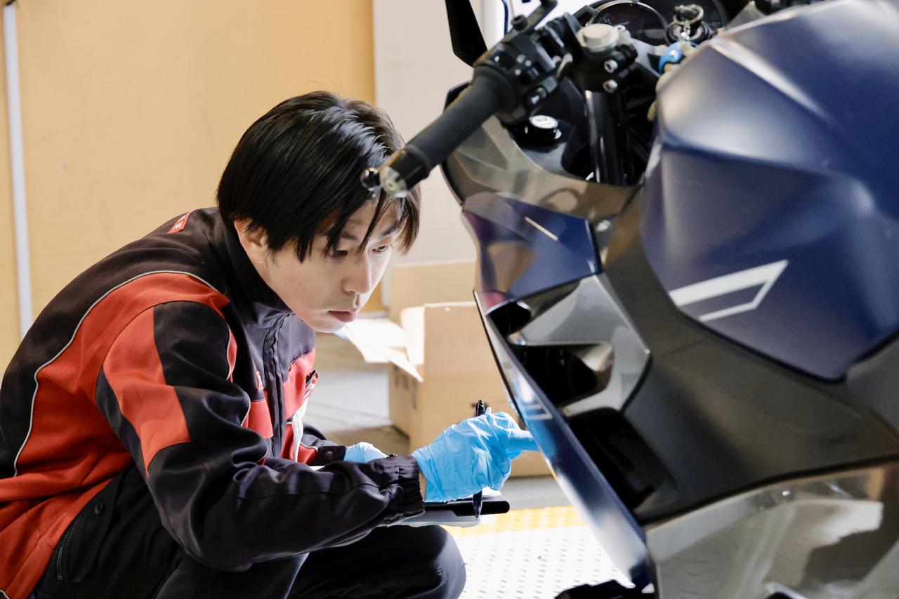 画像3: 買取査定はバイクのどこを見るの？ バイクライフアドバイザーの査定チェック