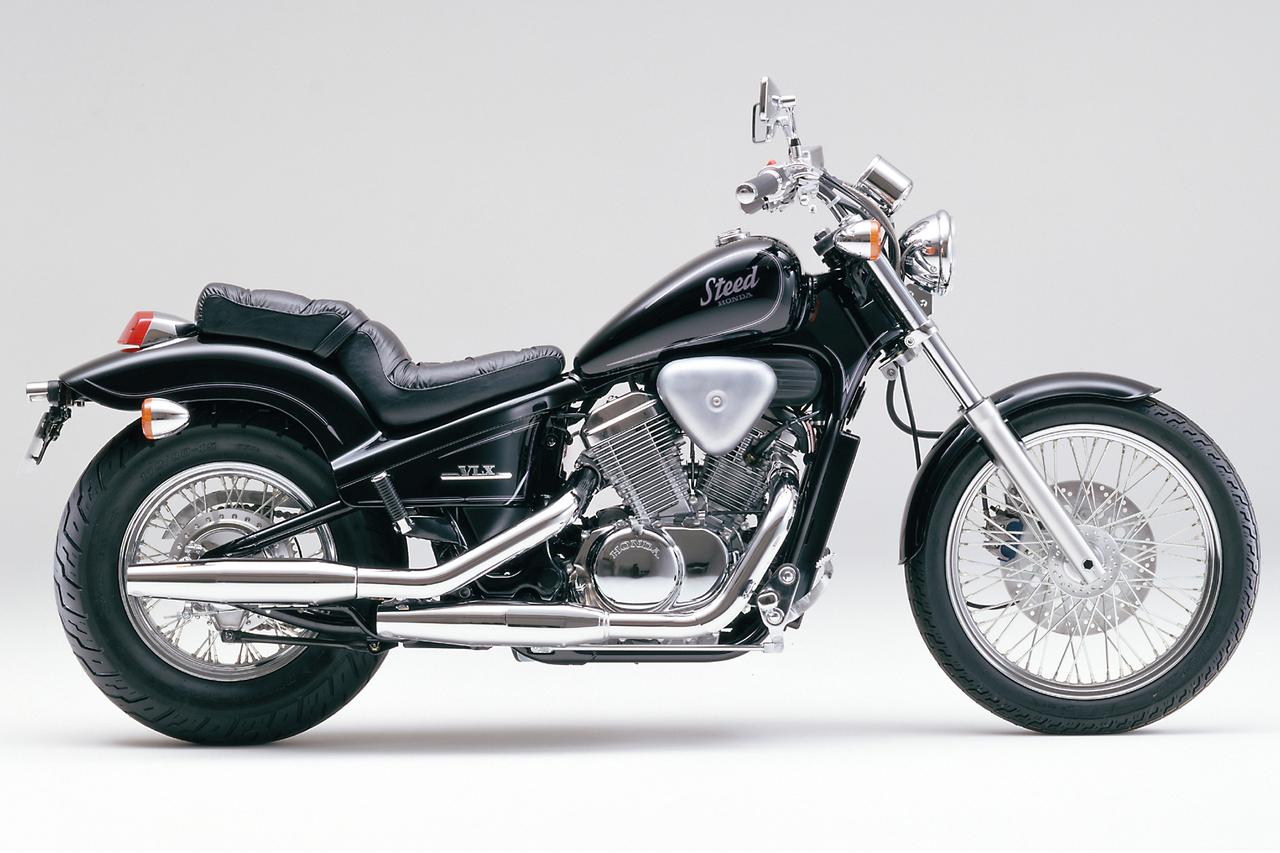 画像: スティード400：フラットバーハンドルタイプ