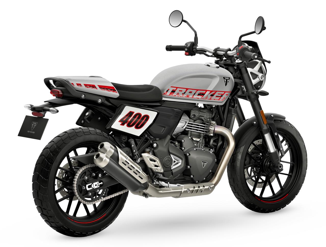 画像 : 3番目の画像 - 「【新型登場！】モダンクラシックシリーズにフラットトラッカー登場！トライアンフ「Tracker 400」は2026年3月販売開始予定」のアルバム - webオートバイ
