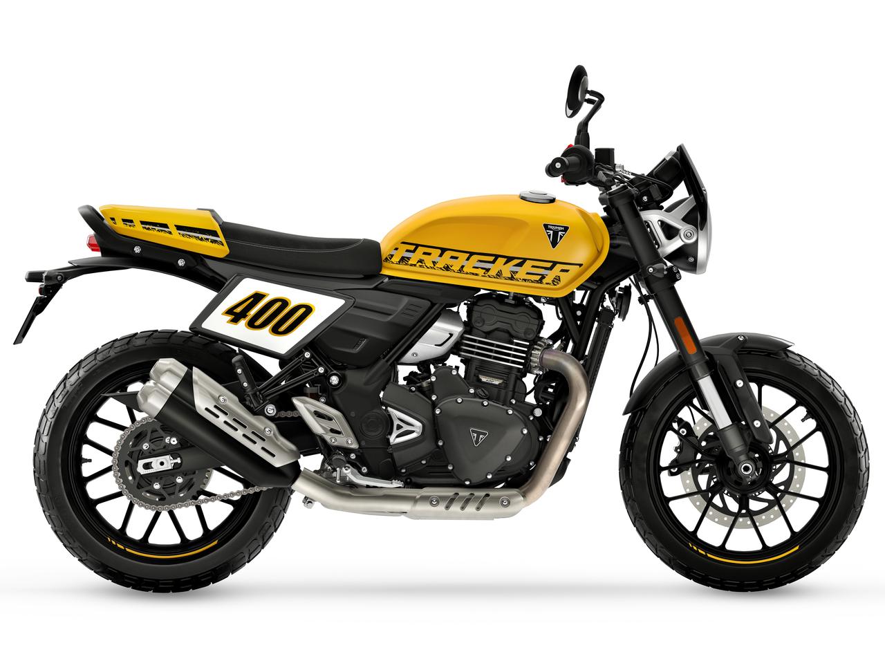 画像 : 12番目の画像 - 「【新型登場！】モダンクラシックシリーズにフラットトラッカー登場！トライアンフ「Tracker 400」は2026年3月販売開始予定」のアルバム - webオートバイ