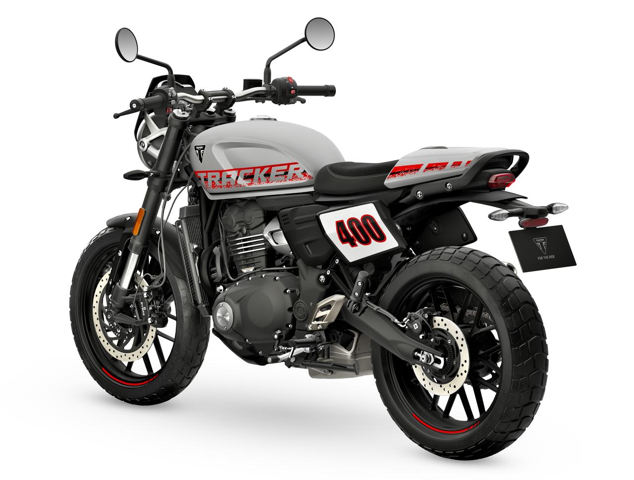 画像 : 5番目の画像 - 「【新型登場！】モダンクラシックシリーズにフラットトラッカー登場！トライアンフ「Tracker 400」は2026年3月販売開始予定」のアルバム - webオートバイ