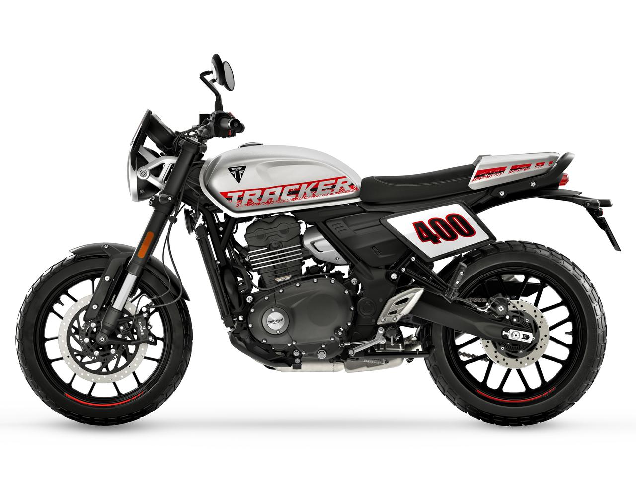 画像 : 6番目の画像 - 「【新型登場！】モダンクラシックシリーズにフラットトラッカー登場！トライアンフ「Tracker 400」は2026年3月販売開始予定」のアルバム - webオートバイ