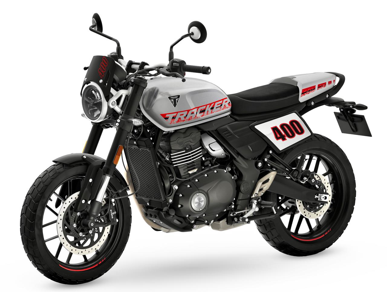 画像 : 7番目の画像 - 「【新型登場！】モダンクラシックシリーズにフラットトラッカー登場！トライアンフ「Tracker 400」は2026年3月販売開始予定」のアルバム - webオートバイ