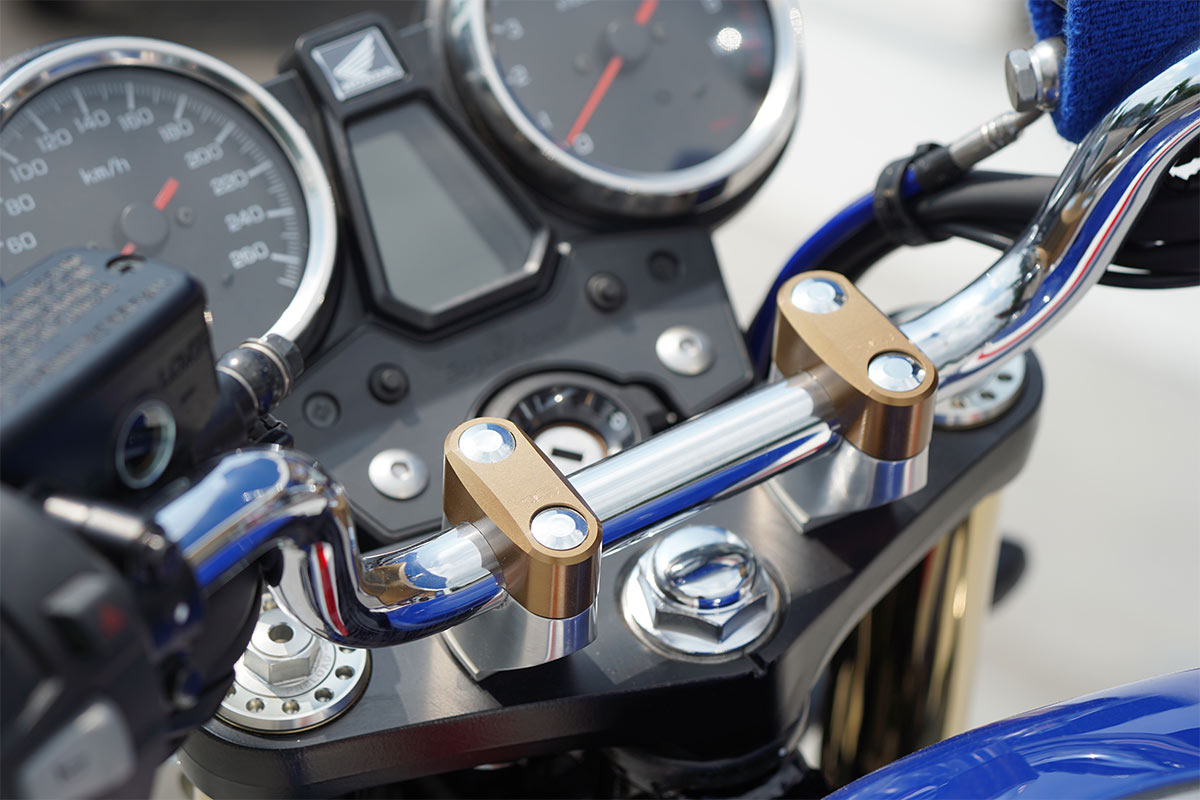 画像: ハンドルトップマウントセット 22.2㎜ カシマコート  価格／9350円