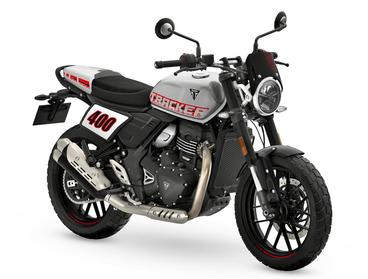 画像15: 【新型登場!】モダンクラシックシリーズにフラットトラッカー登場!トライアンフ「Tracker 400」は2026年3月販売開始予定