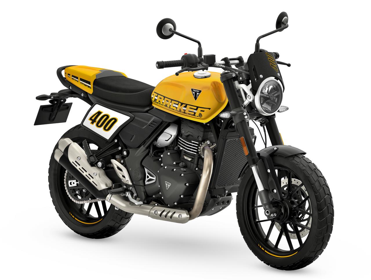 画像16: 【新型登場!】モダンクラシックシリーズにフラットトラッカー登場!トライアンフ「Tracker 400」は2026年3月販売開始予定