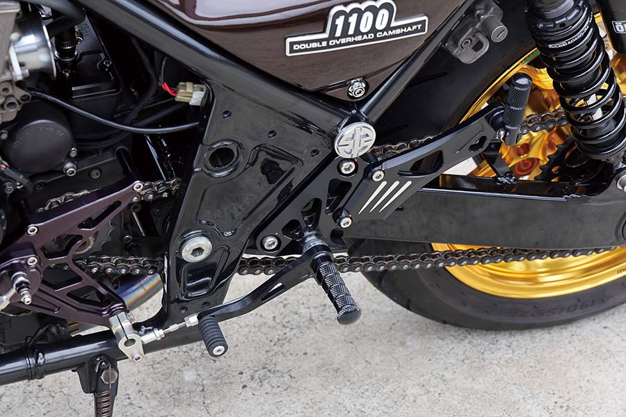 画像 : 8番目の画像 - 【写真14枚】バグースモーターサイクル ZEPHYR1100（カワサキ ゼファー1100） - webオートバイ