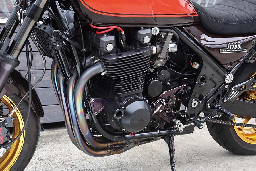 画像 : 9番目の画像 - 【写真14枚】バグースモーターサイクル ZEPHYR1100（カワサキ ゼファー1100） - webオートバイ